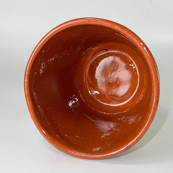 Red Clay Artisan Handcrafted Hand Painted Pot Vase Venezuela Souvenir Gift - Picture 8 of 10